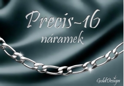 Precis 16 - náramek nerez ocel